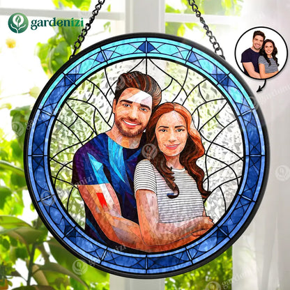 Personalized Photo Suncatcher