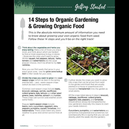 The Complete Organic Gardening Handbook | GardenBreezy