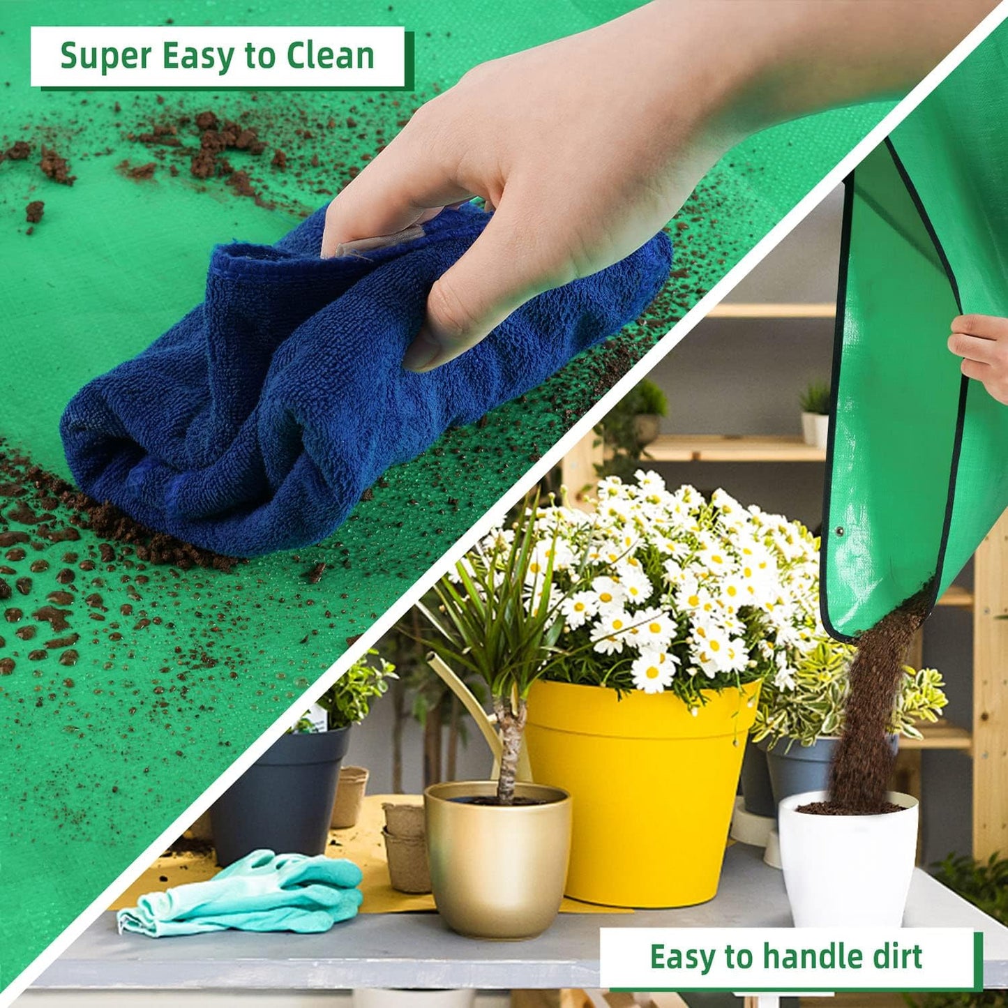 Large Repotting Mat for Indoor Plants