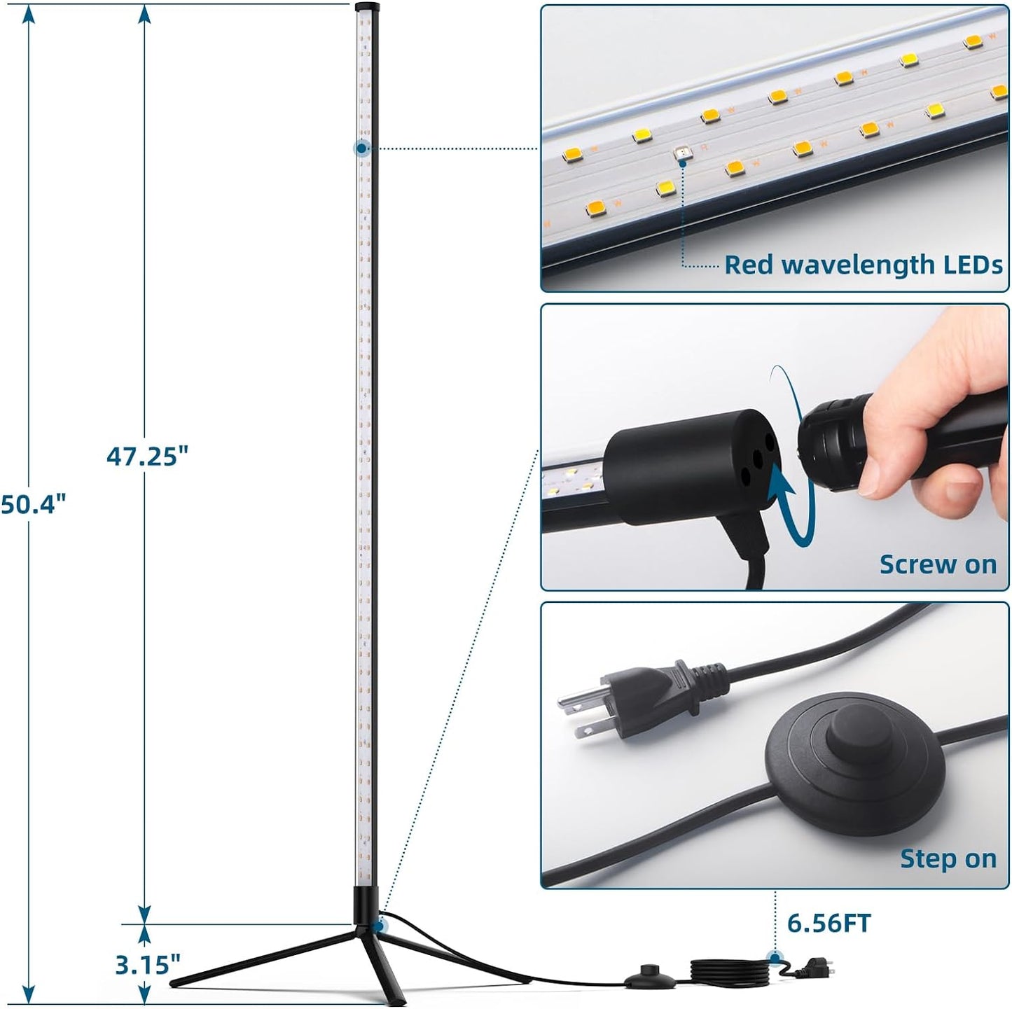 Indoor Plant Growth LED with Stand