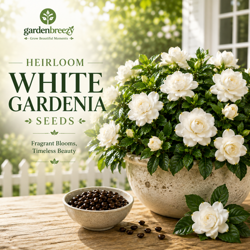 Heirloom White Gardenia Seeds