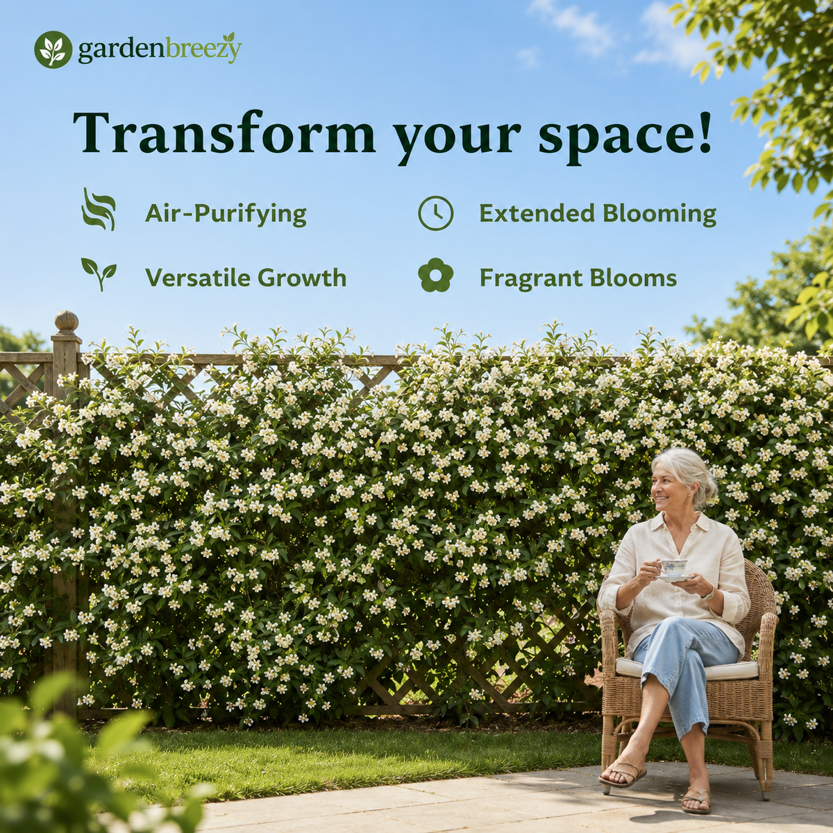 Majestic Jasmine Seeds • gardenbreezy