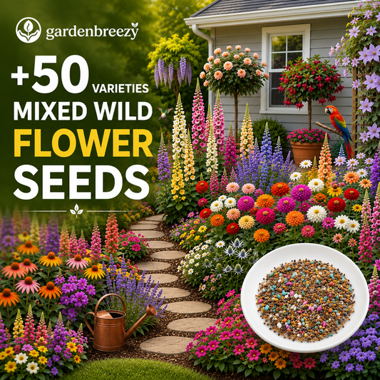 Mixed Wild Flower Seeds  • gardenbreezy
