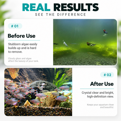 AquaGlide™ Magnetic Aquarium Glass Cleaner