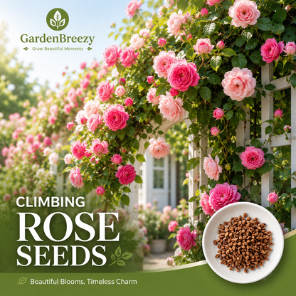 Royal Climbing Rose Seeds • gardenbreezy
