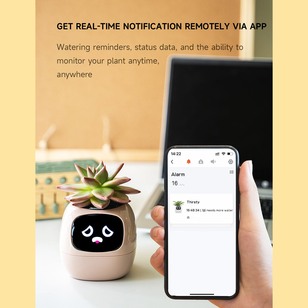 AI Smart Flowerpot |gardenbreezy