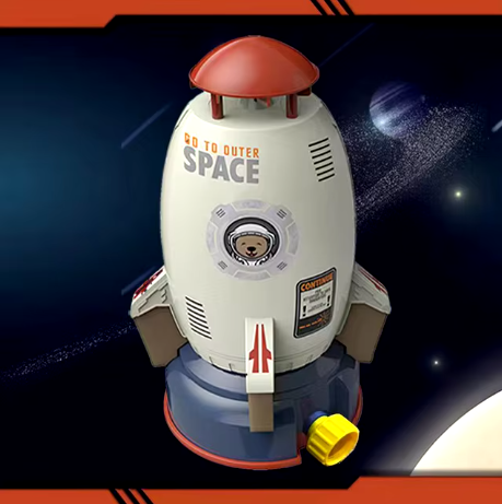 Rocket Launcher Watering Toys
