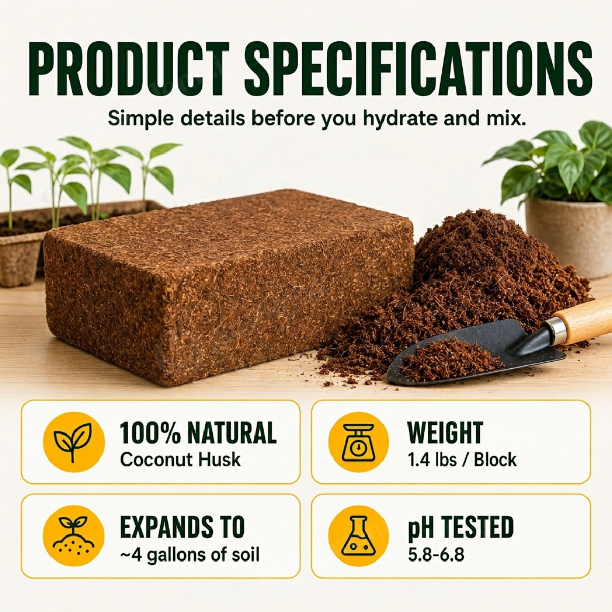 Organic Coconut Coir • gardenbreezy