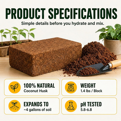Organic Coconut Coir • gardenbreezy