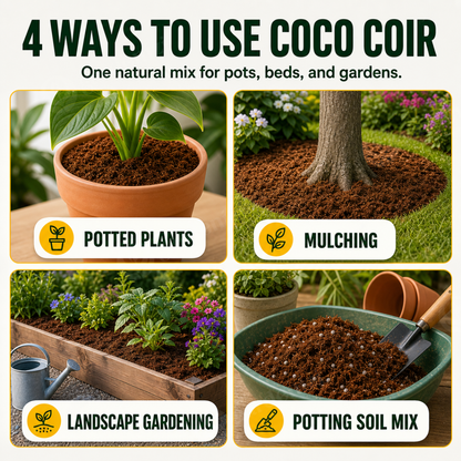 Organic Coconut Coir • gardenbreezy