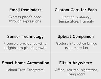 AI Smart Flowerpot |gardenbreezy
