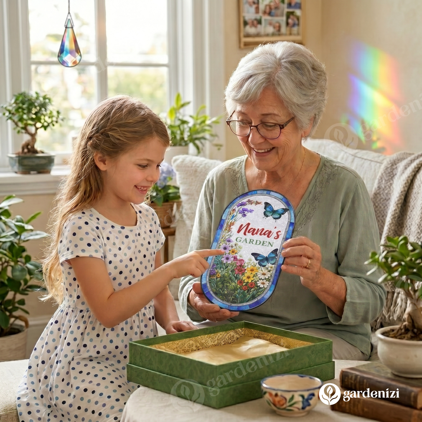 Heirloom Nana's Suncatcher • Gardenbreezy