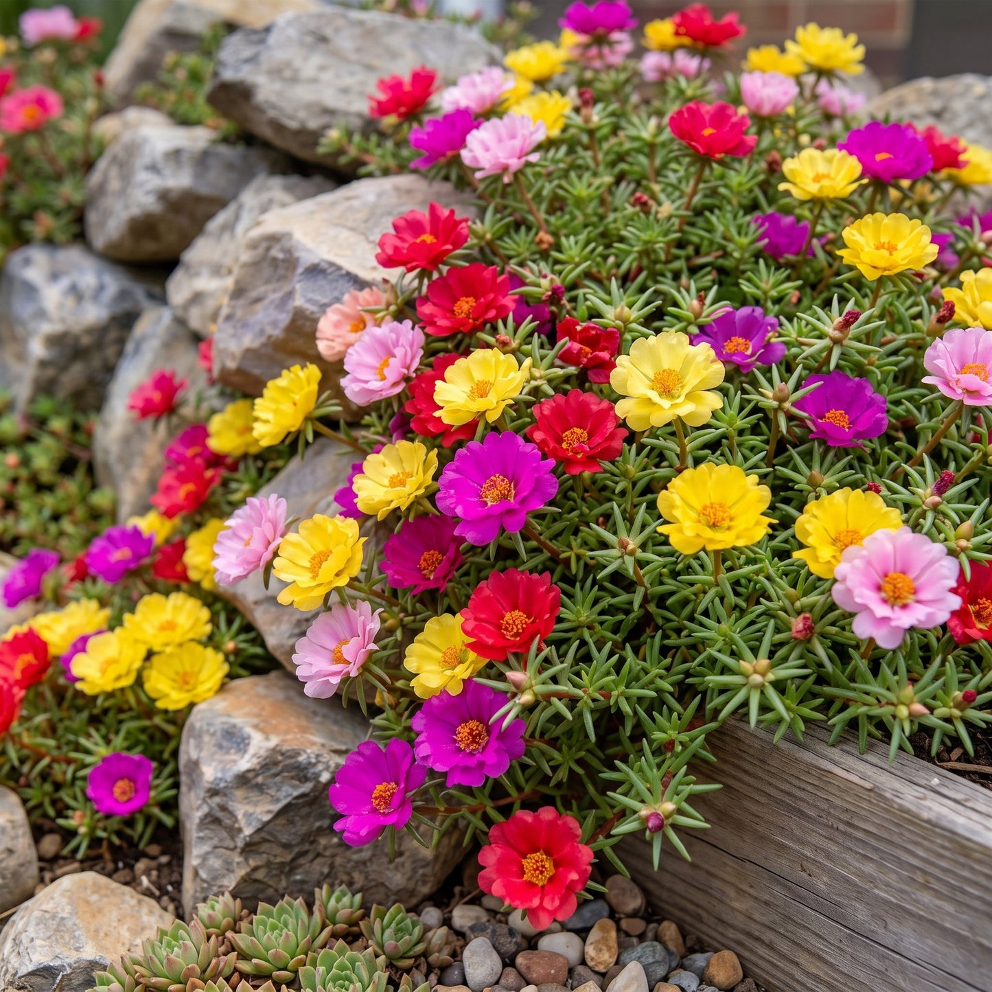 Moss Rose Seeds (Mix) • gardenbreezy