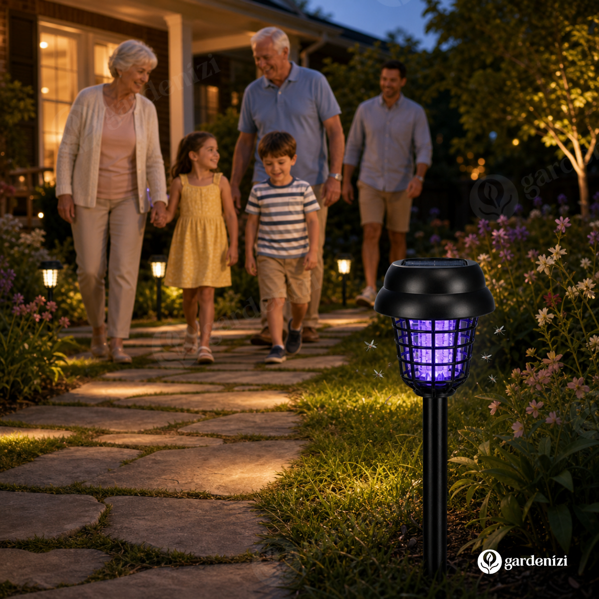 Solar Mosquito Zapper Light • Gardenbreezy