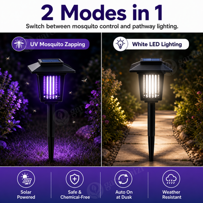 Solar Mosquito Zapper Light • Gardenbreezy